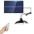 IP65 Waterproof Outdoor Solar LED Light Bulb Chandelier Indoor Lights, Specification: Simple White Light with Remote Control