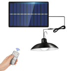 IP65 Waterproof Outdoor Solar LED Light Bulb Chandelier Indoor Lights, Specification: Simple White Light with Remote Control
