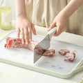 Double-sided cutting board for all foods