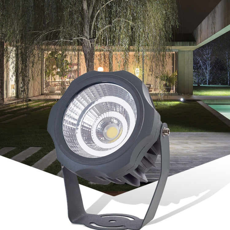 LED Floodlight COB Outdoor Waterproof Spotlight Billboard Lights Garden Lamp, Color: 20W 2 Color Choice 1