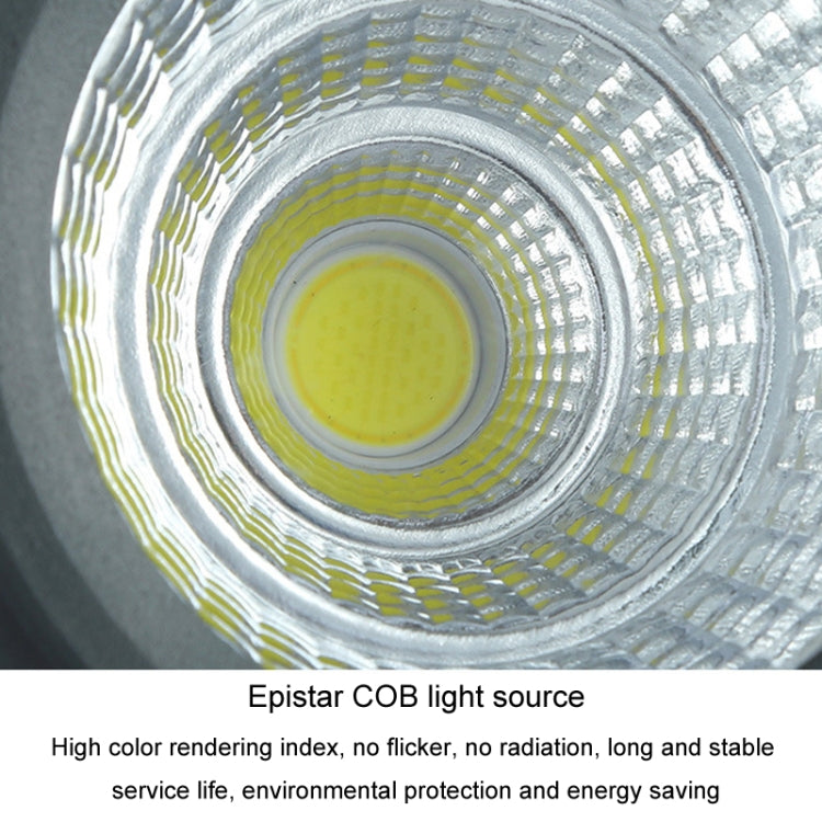 LED Floodlight COB Outdoor Waterproof Spotlight Billboard Lights Garden Lamp, Color: 20W 2 Color Choice 1
