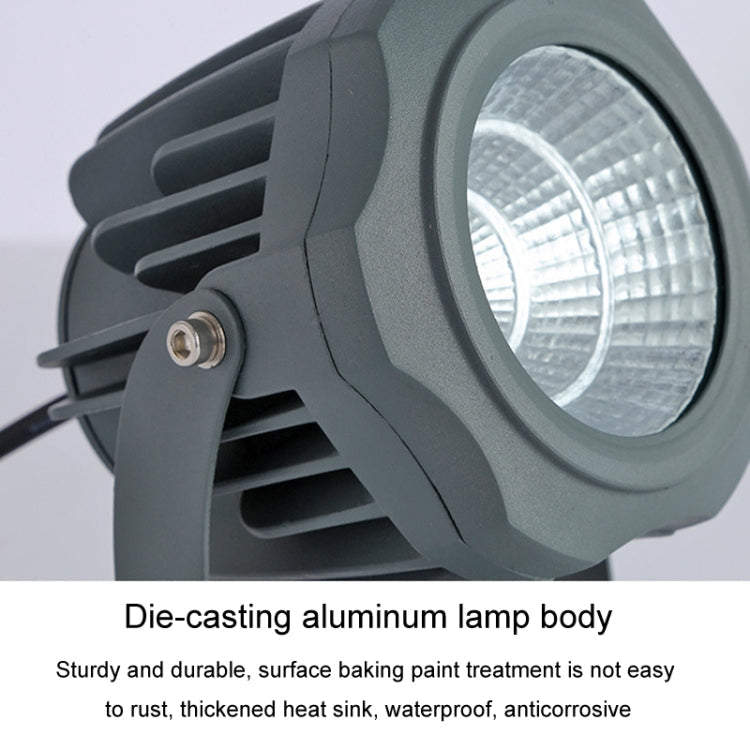LED Floodlight COB Outdoor Waterproof Spotlight Billboard Lights Garden Lamp, Color: 30W 4 Colors Selection 1