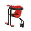 Fully enclosed bicycle front seats for children (Red)