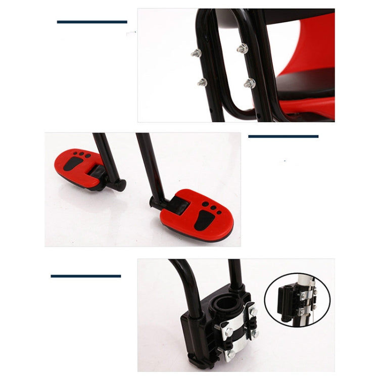 Fully enclosed bicycle front seats for children (Green)