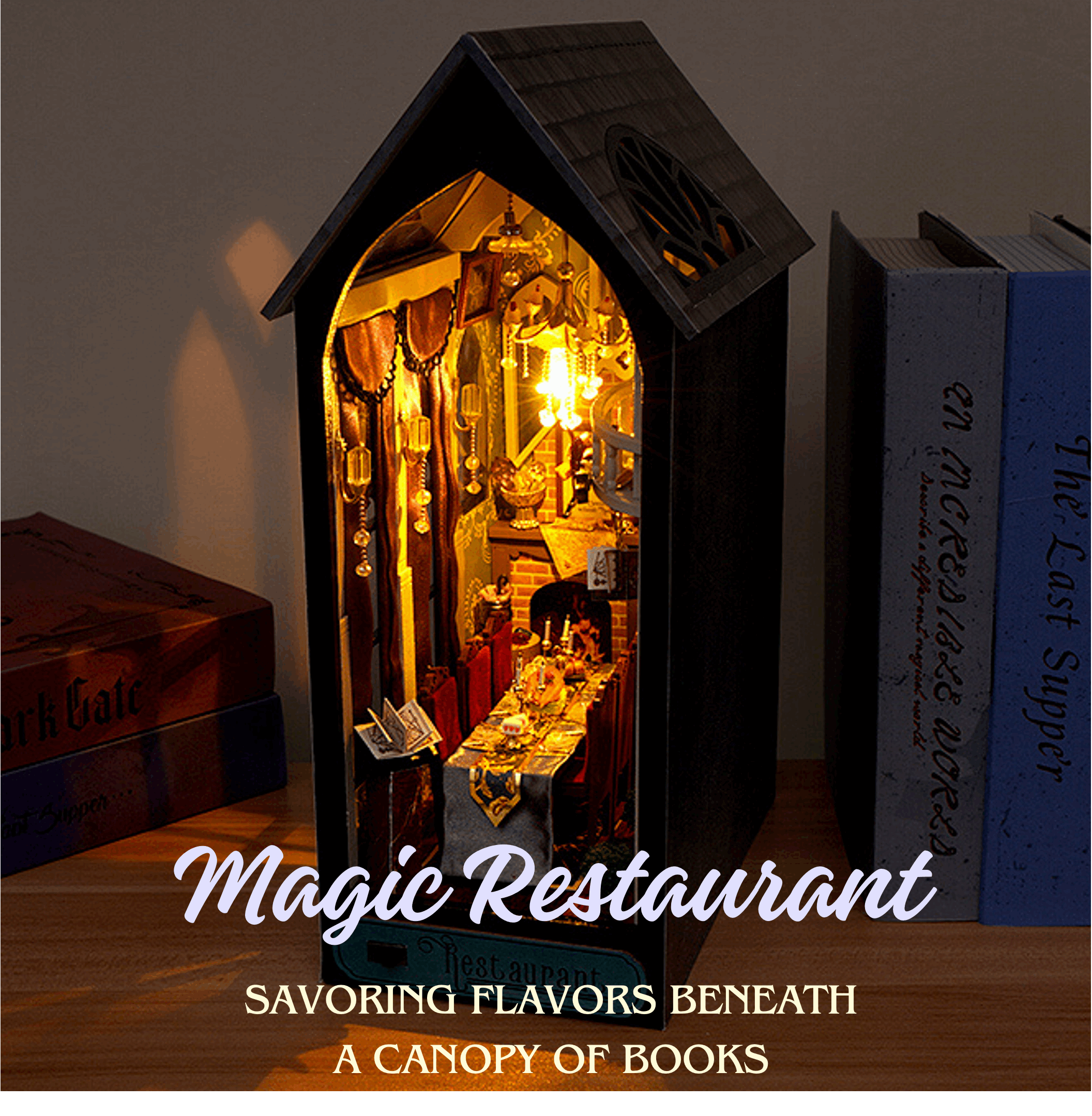 Magic Restaurant DIY Book Nook Kit