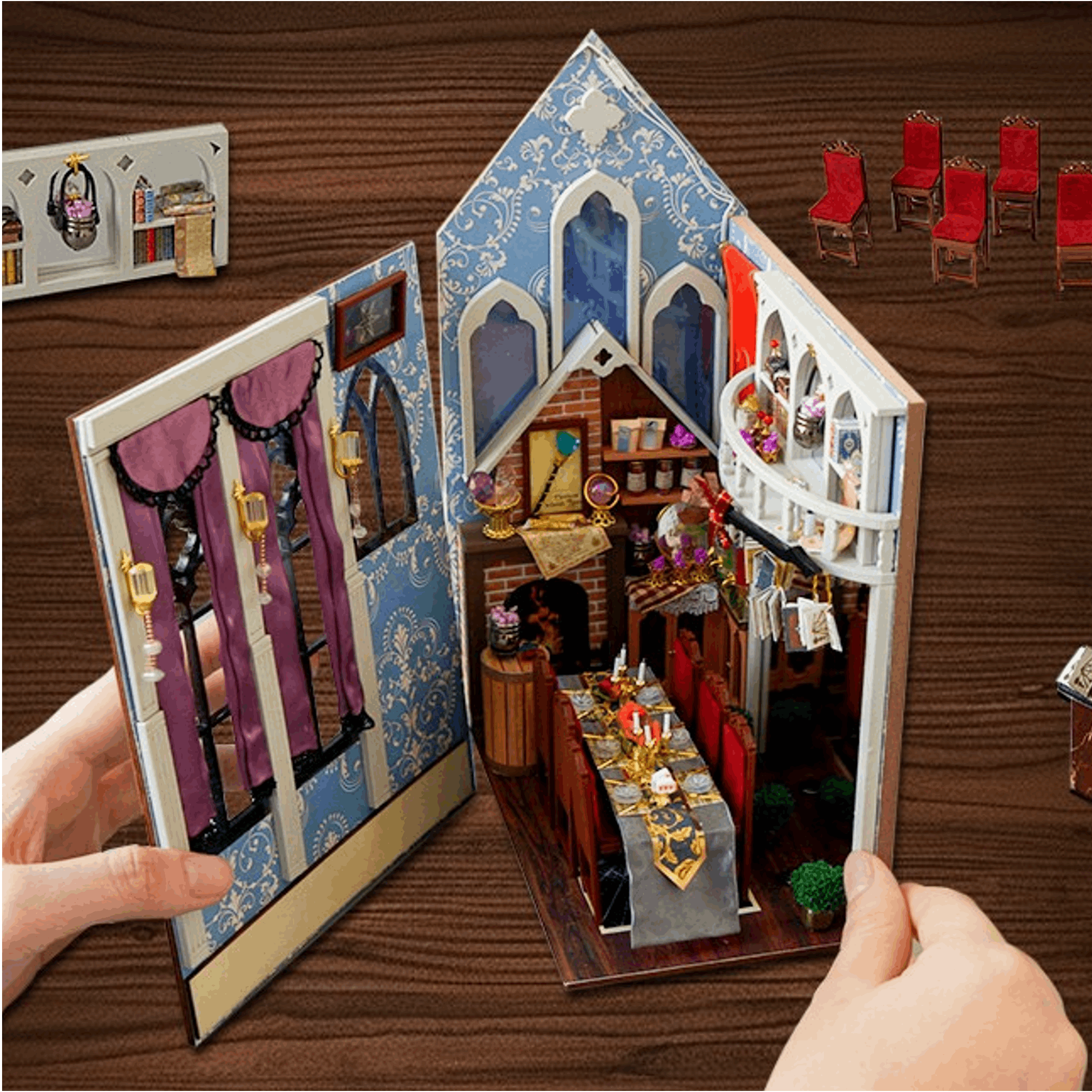 Magic Restaurant DIY Book Nook Kit