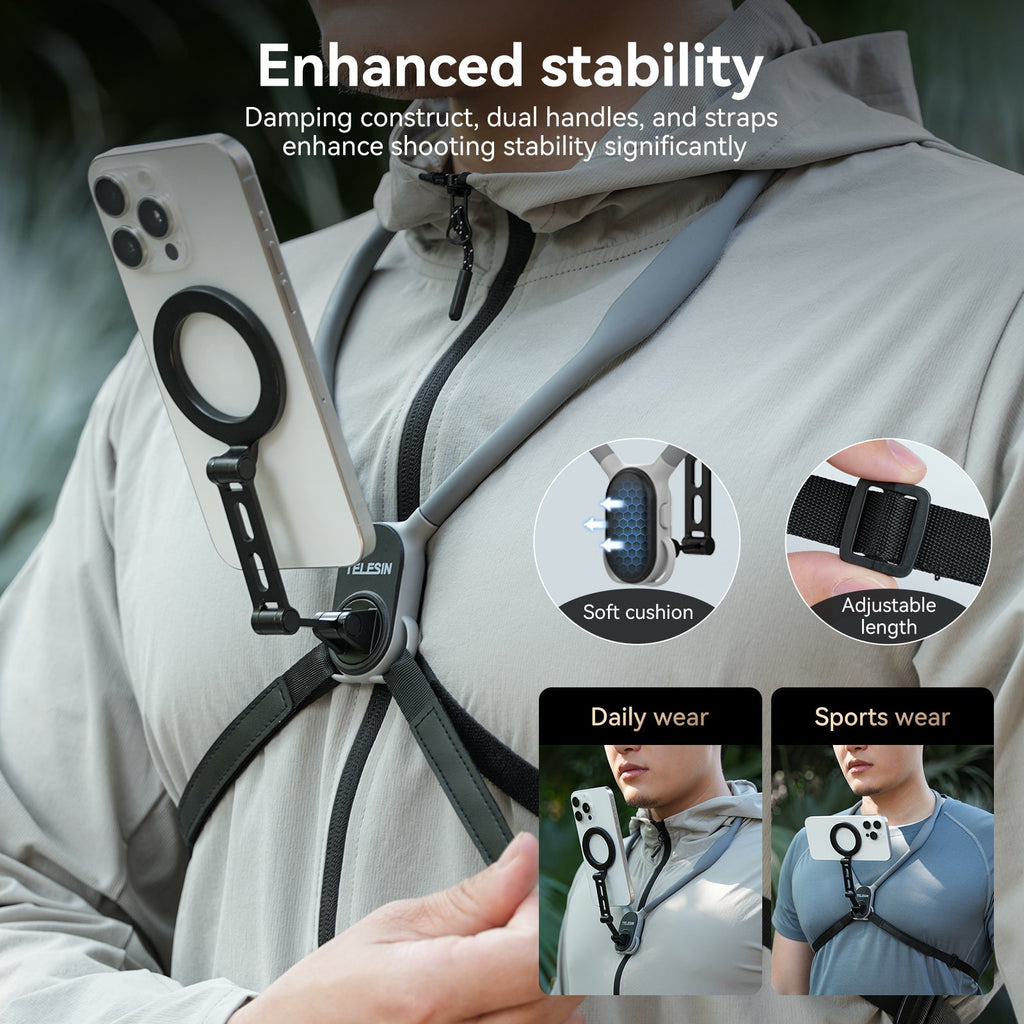 LuxuraMagnet Phone Neck Holder | Easy hands-free convenience for a life on the go