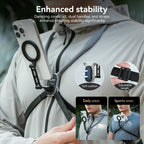 LuxuraMagnet Phone Neck Holder | Easy hands-free convenience for a life on the go