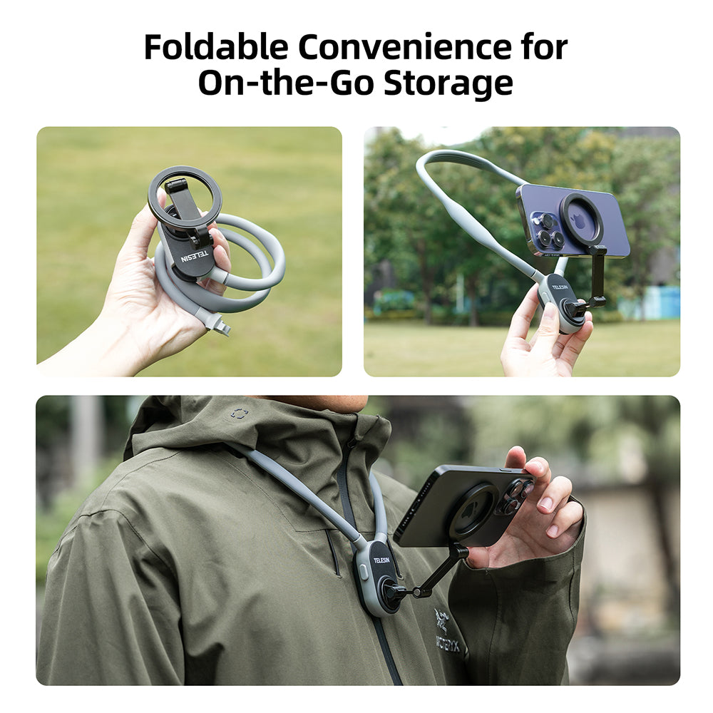 LuxuraMagnet Phone Neck Holder | Easy hands-free convenience for a life on the go