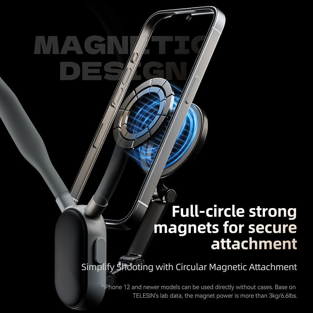 LuxuraMagnet Phone Neck Holder | Easy hands-free convenience for a life on the go