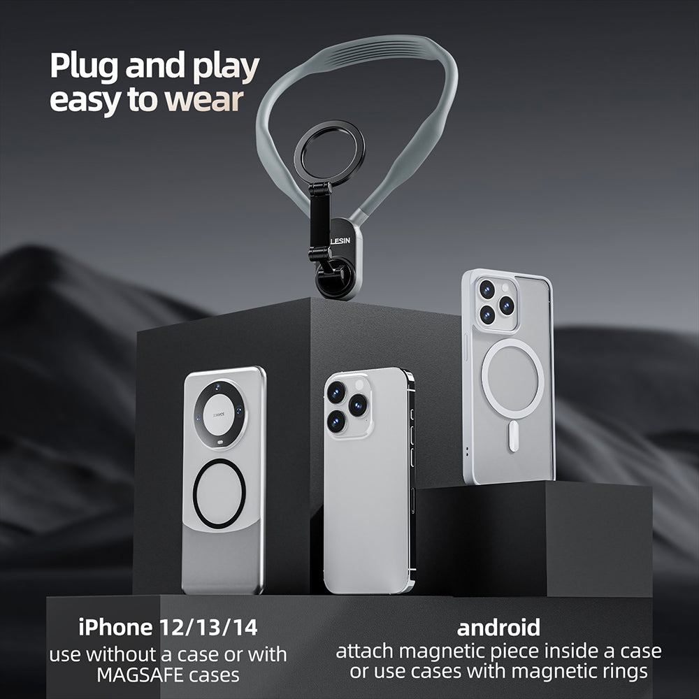 LuxuraMagnet Phone Neck Holder | Easy hands-free convenience for a life on the go