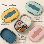 Stainless Steel Lunchbox with Compartments for Fresh & Flavorful Meals