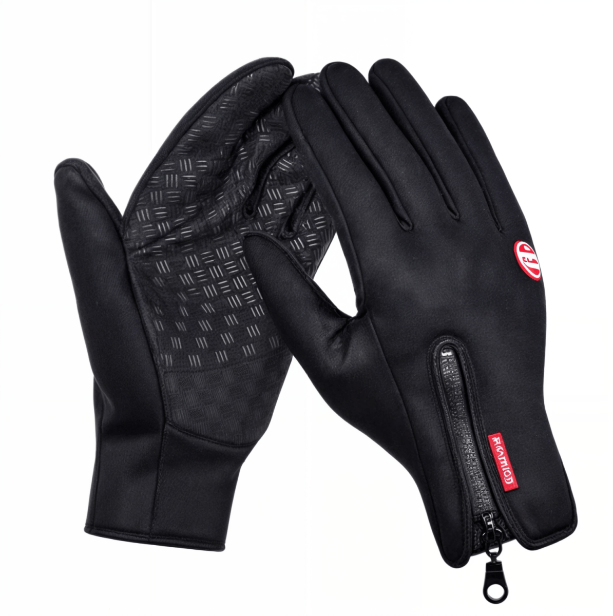 Windproof, warm gloves for device use