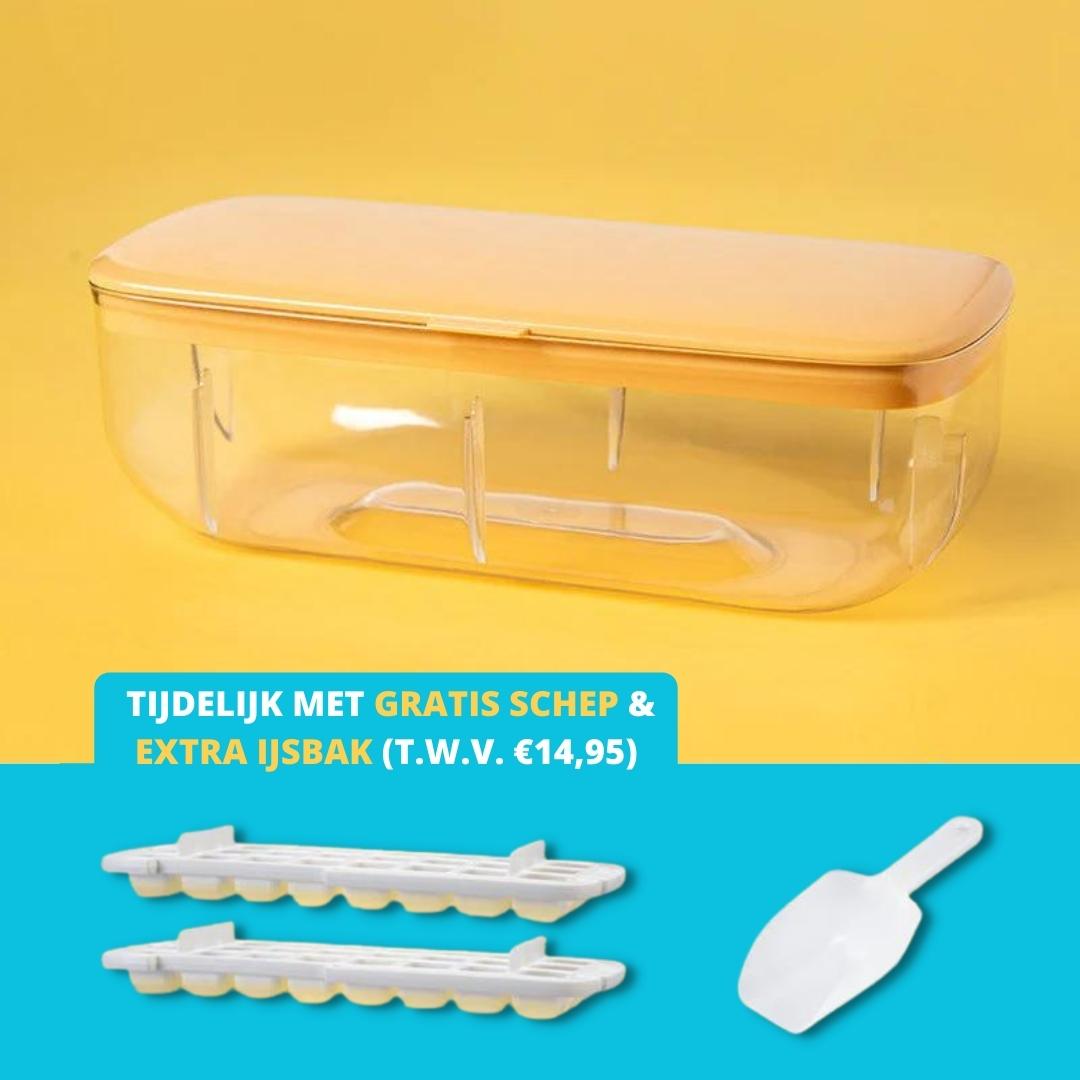 CoolCatcher – Handy Ice Cube Maker with Collection Tray