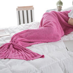 Warm and soft mermaid fabric