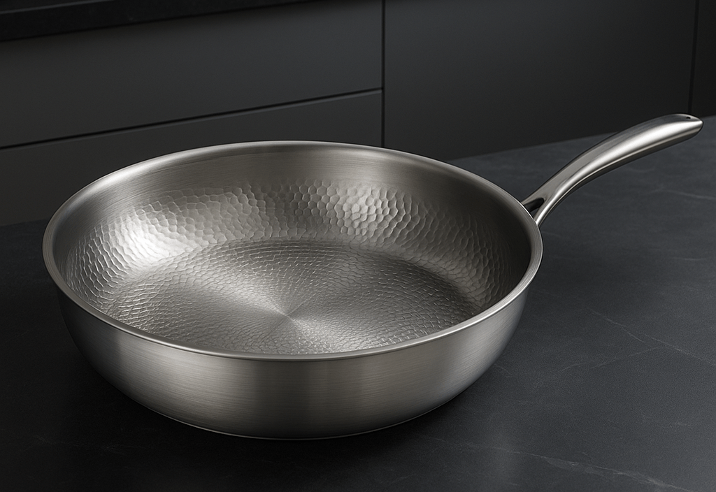 PREMIUM PAN - High-quality titanium pan without coating for all hob types