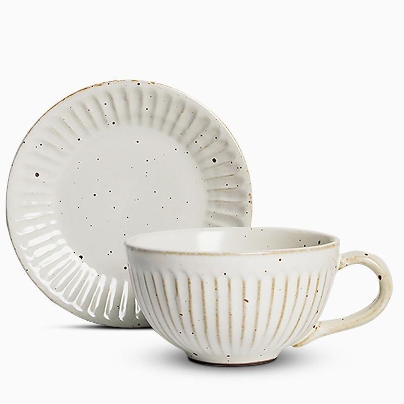 ElegantBowl – Set of 2 Stoneware Bowls with Spoon