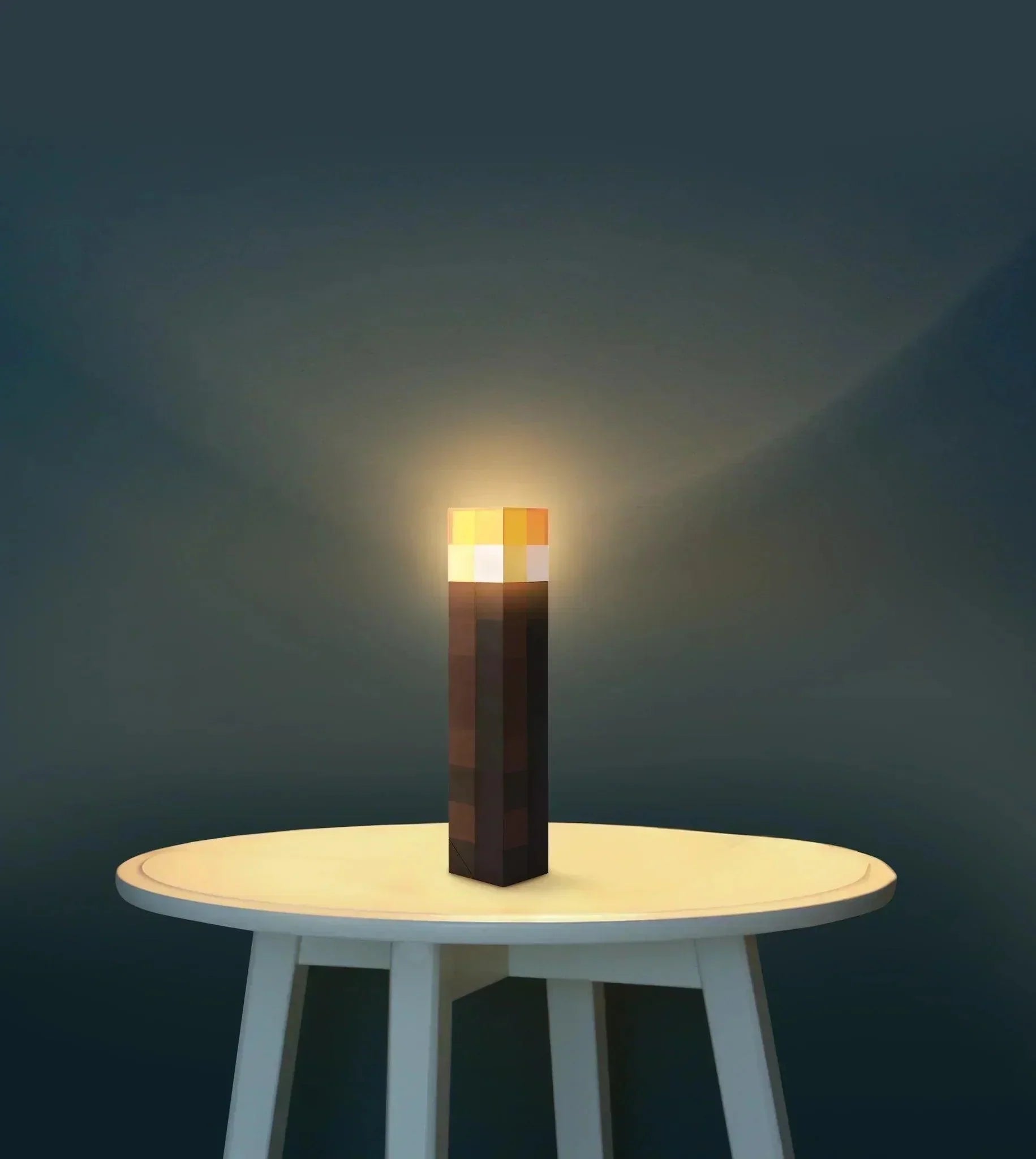 Minecraft Lamp Table Block of Earth