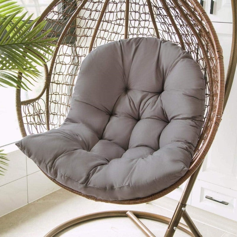 Comfort Cushion for Garden and Swing Chair – Dark Grey – 80x120 cm – For Indoor & Outdoor
