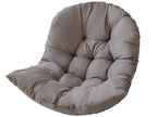 Comfort Cushion for Garden and Swing Chair – Dark Grey – 80x120 cm – For Indoor & Outdoor