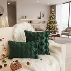 Cozy Plush Christmas Tree Pillowcase made of Ultra-Soft Fabric