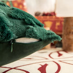 Cozy Plush Christmas Tree Pillowcase made of Ultra-Soft Fabric