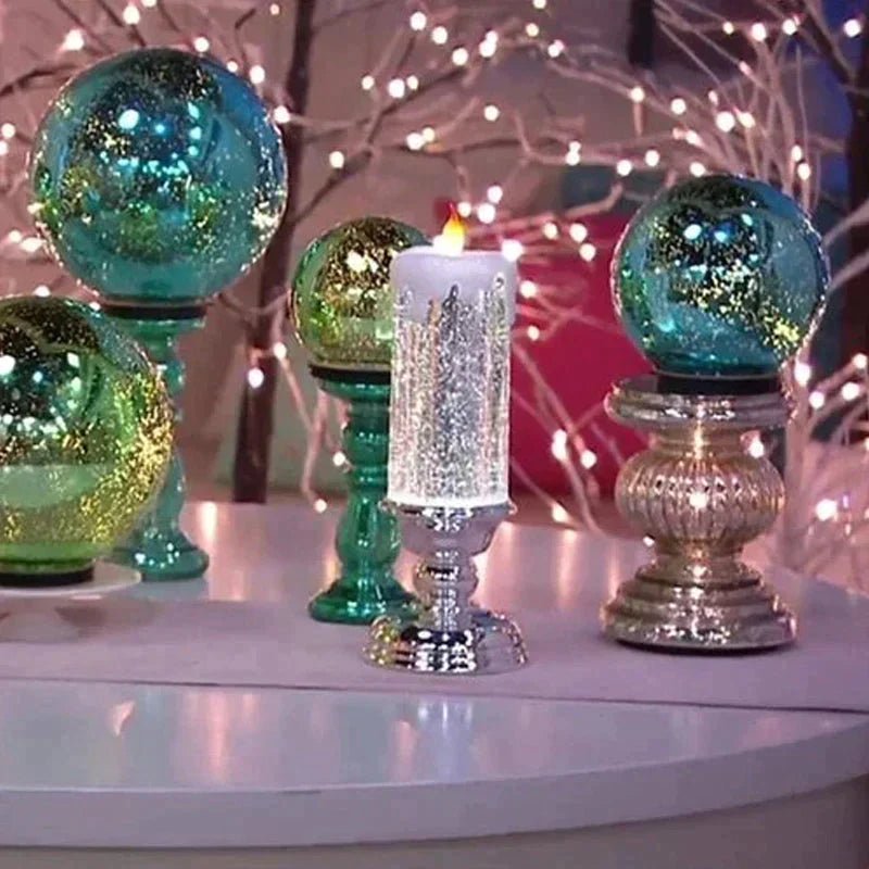 Elegant LED Candle for Cozy Christmas Evenings