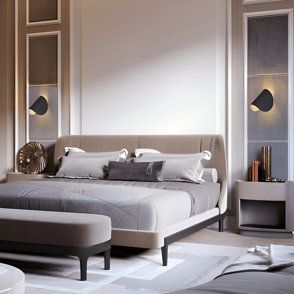 Rotatable Wall Lamp for targeted light in living & bedroom
