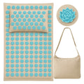 Acupressure mat with Pillow and 5500 Pressure Points – The Florapress Relaxation Set