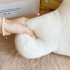 Teddy Shape Waist Backrest Cushion