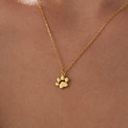 Delicate Paws Necklace for Animal Lovers