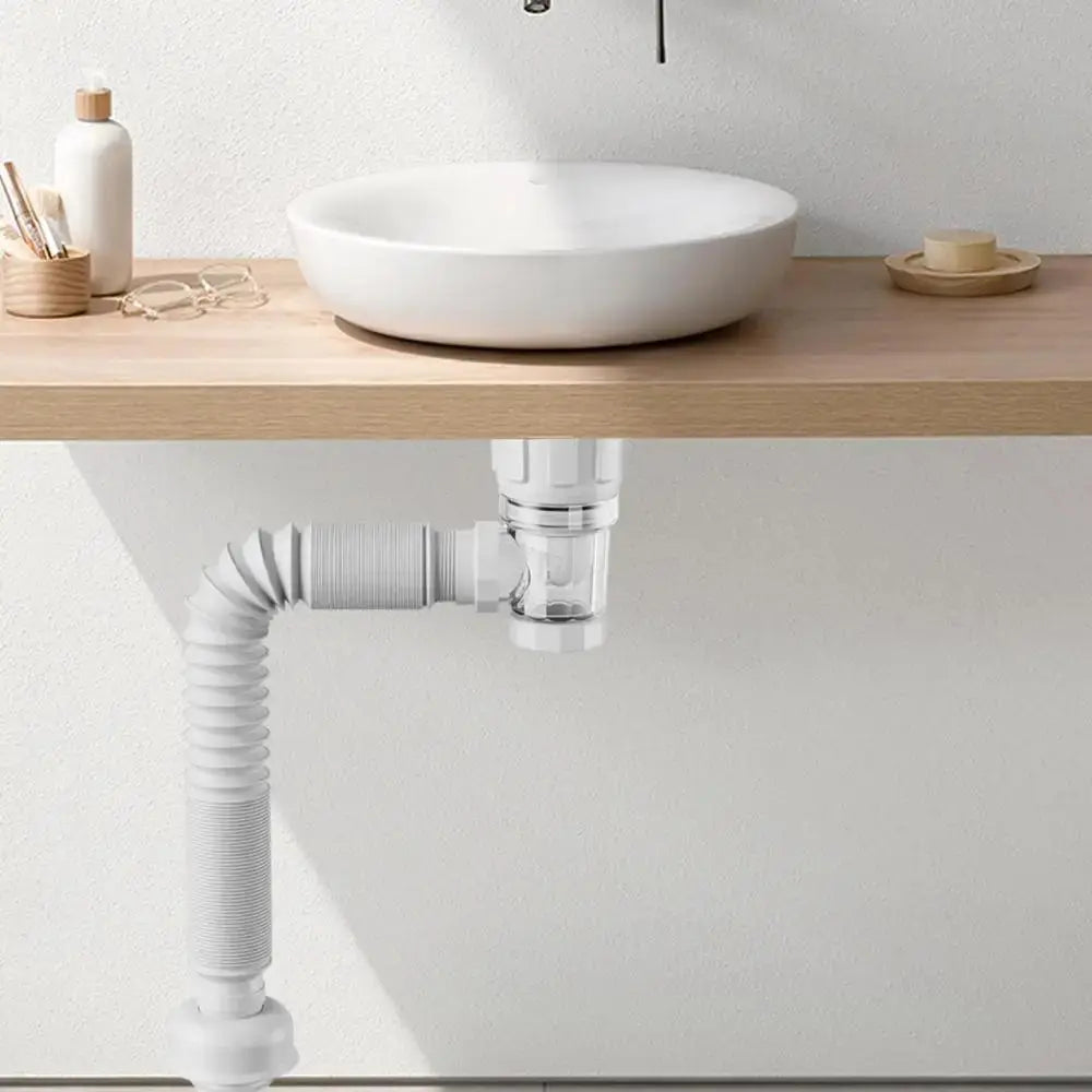 Telescoping Multi-Purpose Drain Hose Set – Odor Prevention & Easy Installation