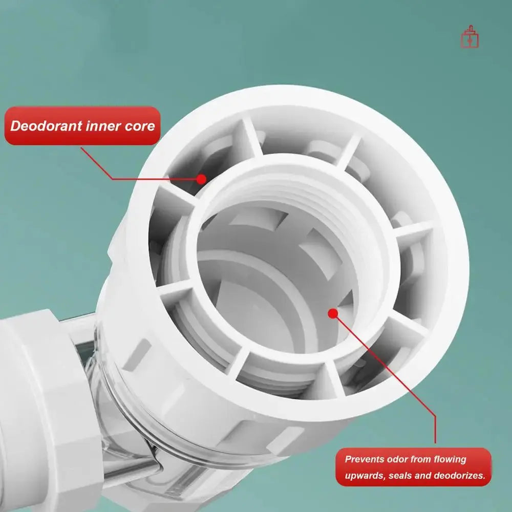 Telescoping Multi-Purpose Drain Hose Set – Odor Prevention & Easy Installation