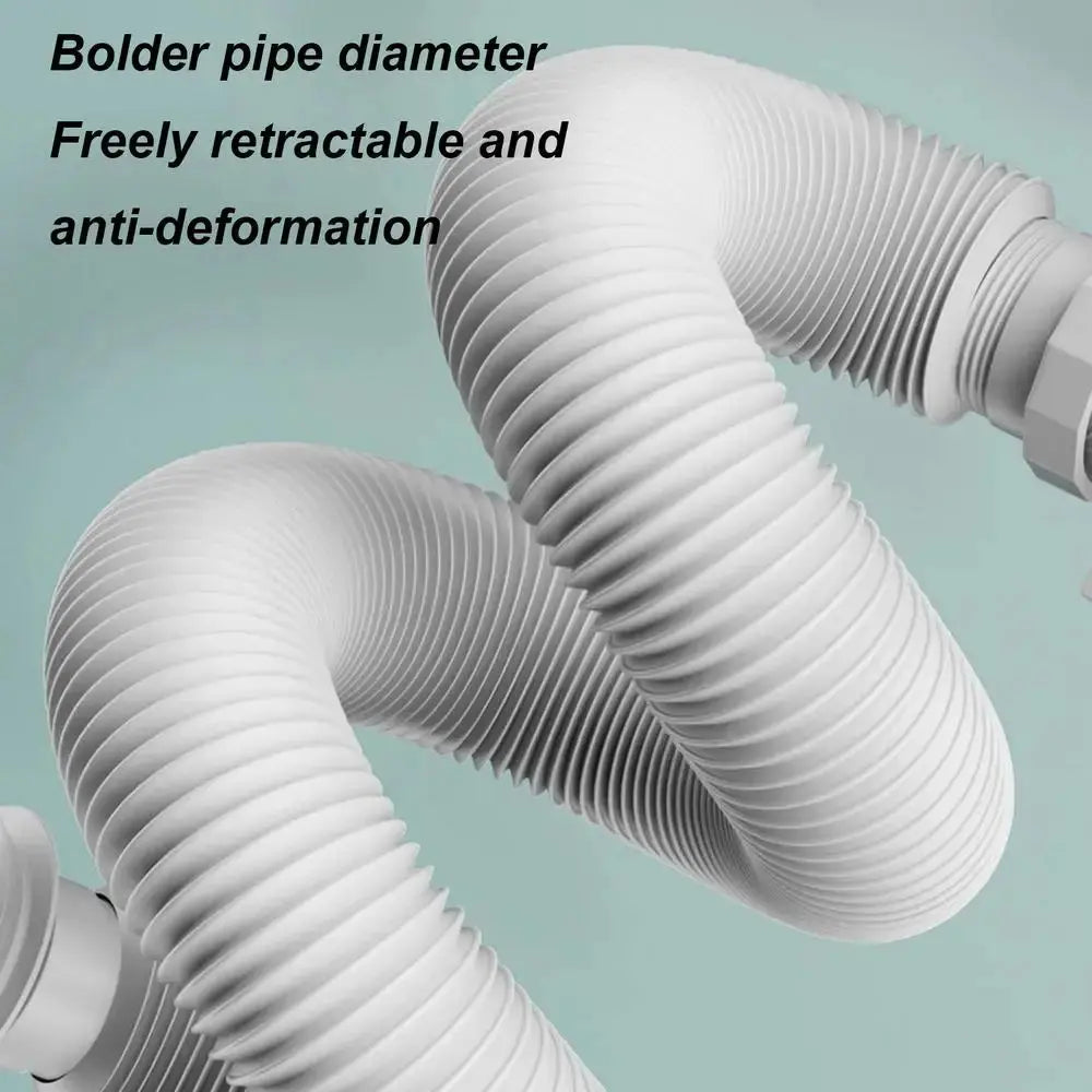 Telescoping Multi-Purpose Drain Hose Set – Odor Prevention & Easy Installation