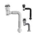 Telescoping Multi-Purpose Drain Hose Set – Odor Prevention & Easy Installation