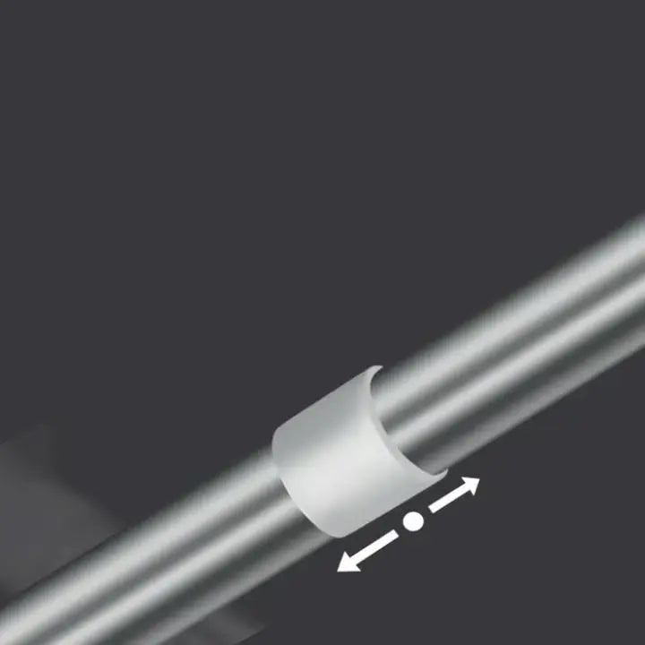 Telescopic rod without drilling – Mounted in seconds for bathroom, kitchen & more!