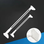 Telescopic rod without drilling – Mounted in seconds for bathroom, kitchen & more!