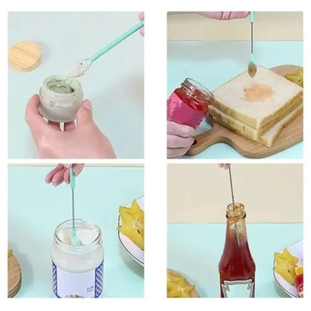 Telescopic Silicone Scraper – Adjustable Kitchen Helper for Thorough Scraping
