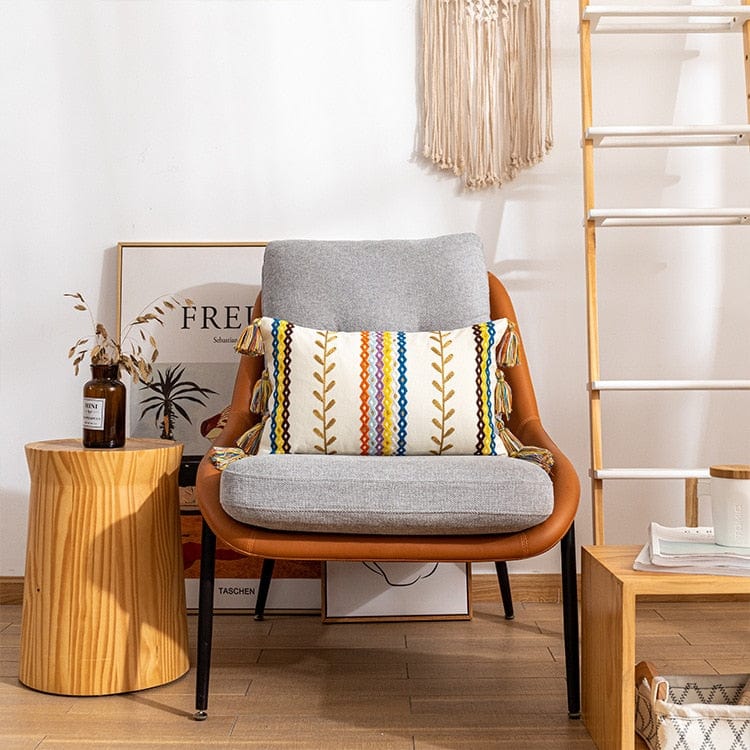 Textured Tassel Pillowcase