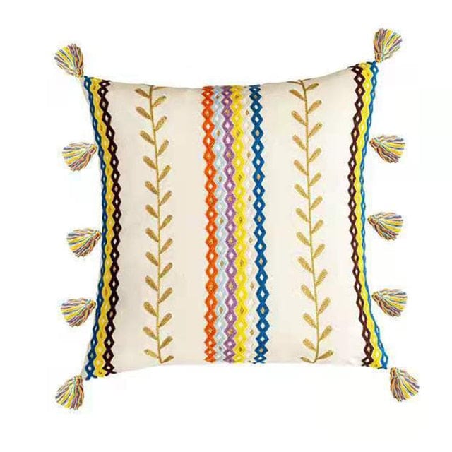 Textured Tassel Pillowcase