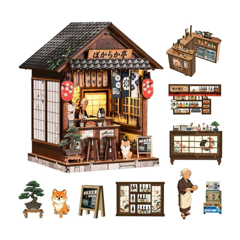 The Mellow Pub DIY Mini Book Nook Kit