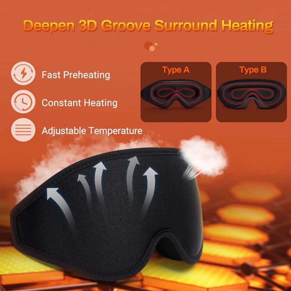Electric Heating Eye Mask with Far Infrared & Temperature Control