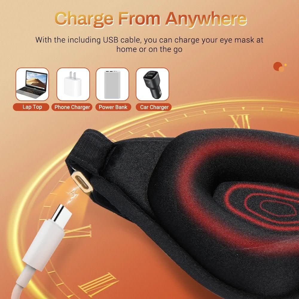 Electric Heating Eye Mask with Far Infrared & Temperature Control