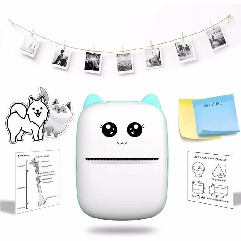 Portable Thermal Label Printer with USB, Bluetooth & Wi-Fi