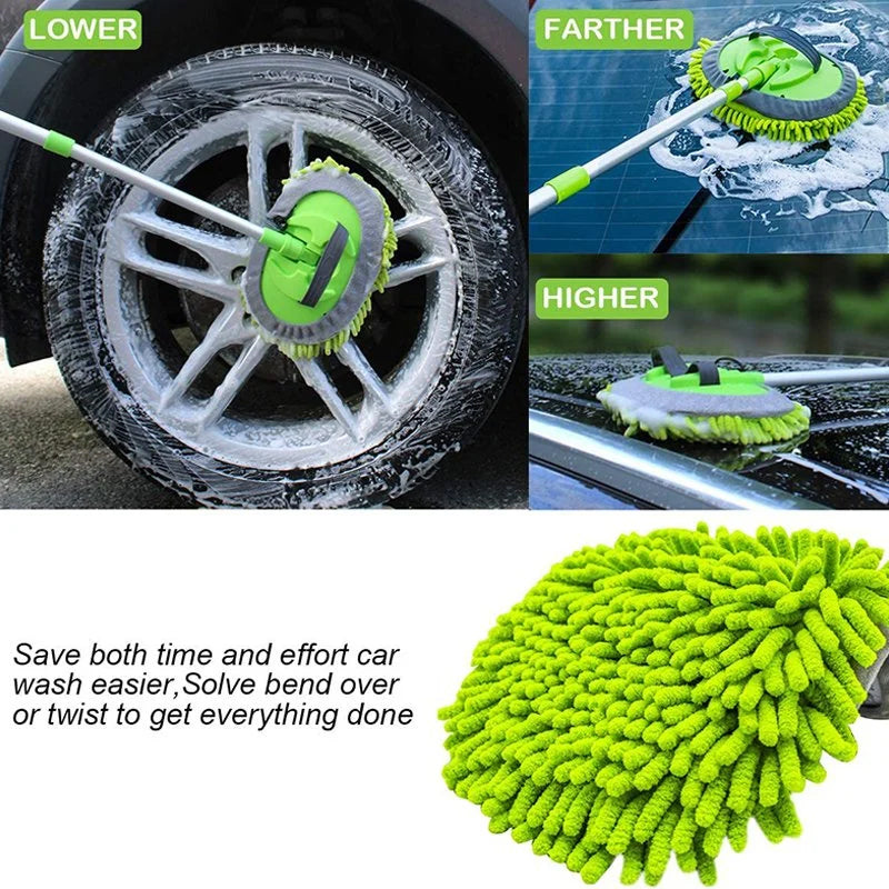 360° rotatable adjustable cleaning mop