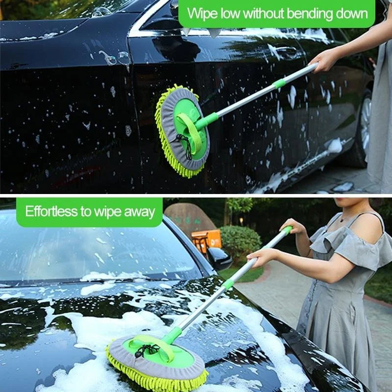 360° rotatable adjustable cleaning mop