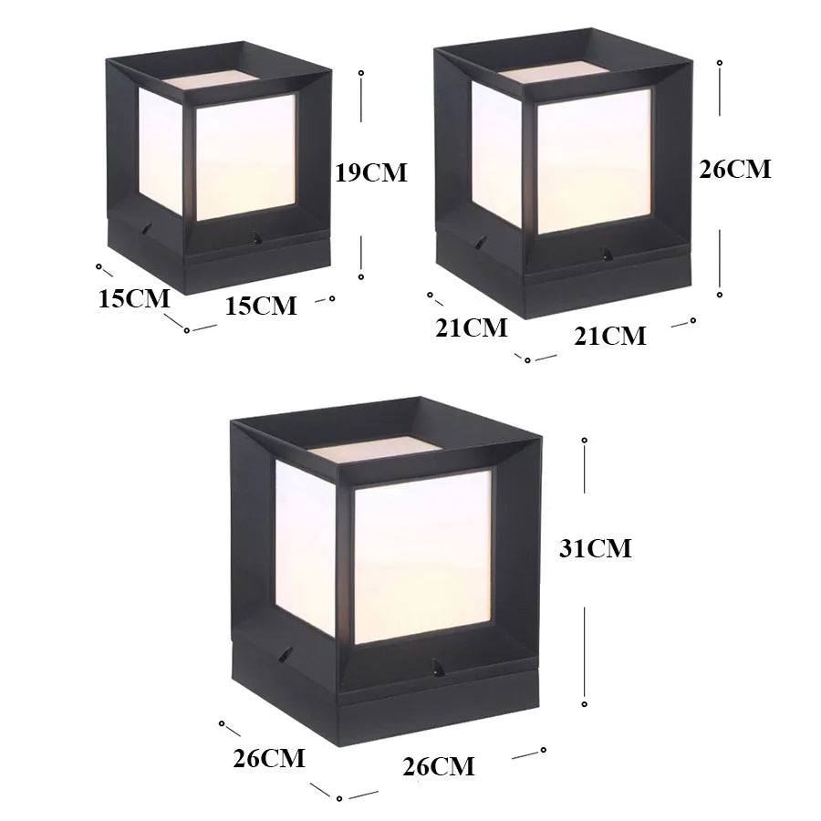 Tor floor lamp for outdoors