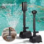 SolarFlow Sun-Powered Fountain Tranquility