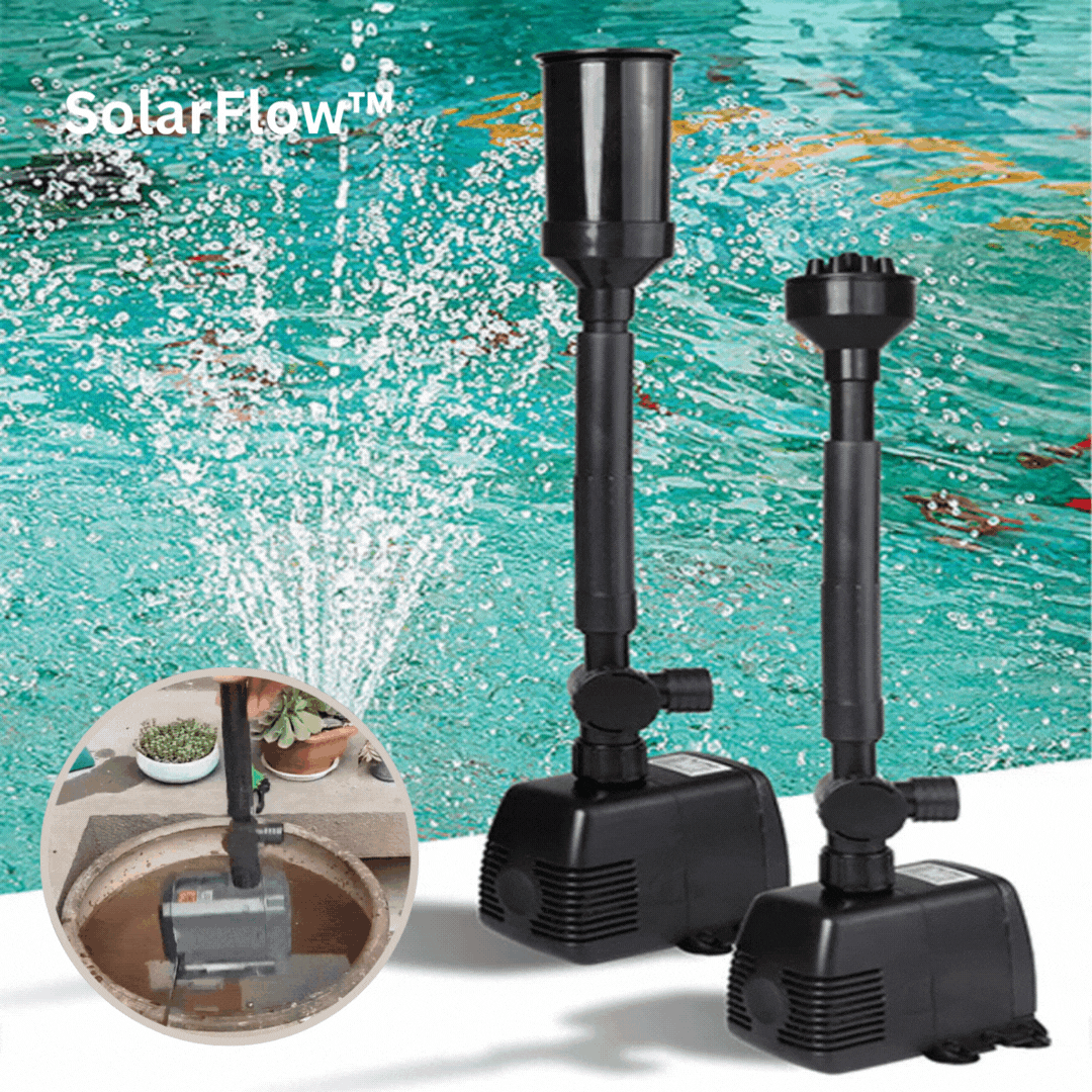SolarFlow Sun-Powered Fountain Tranquility