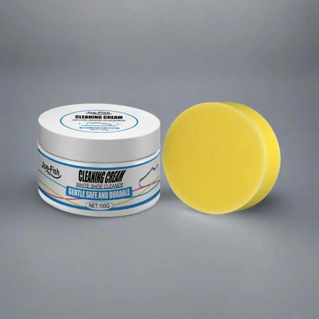 Deep cleaning cream for white shoes – Brightening & long-lasting pRedection
